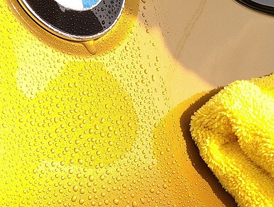 高圧水洗車＆スピードコーティング