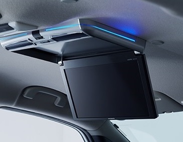 天井吊り下げモニター取付け