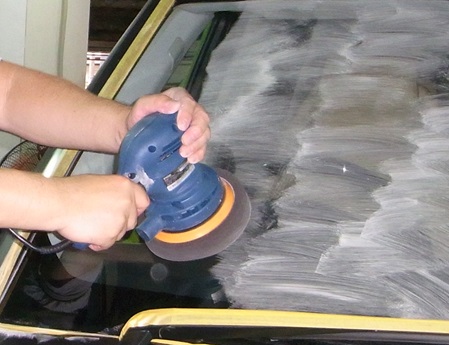 ウインドウ撥水コート全面ガラス(ルーフを除く)