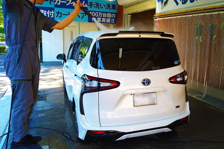さらっと手洗い洗車
